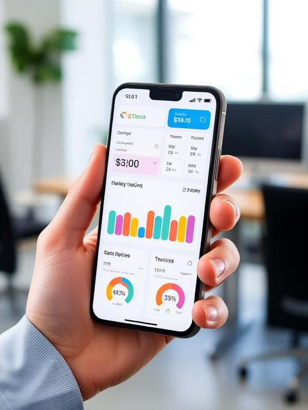 Aplikace pro sledování rozpočtu na telefonu
